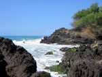 Click to enlarge lava by the sea