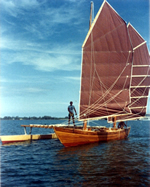 Click to enlarge Captain Kiko's proa
